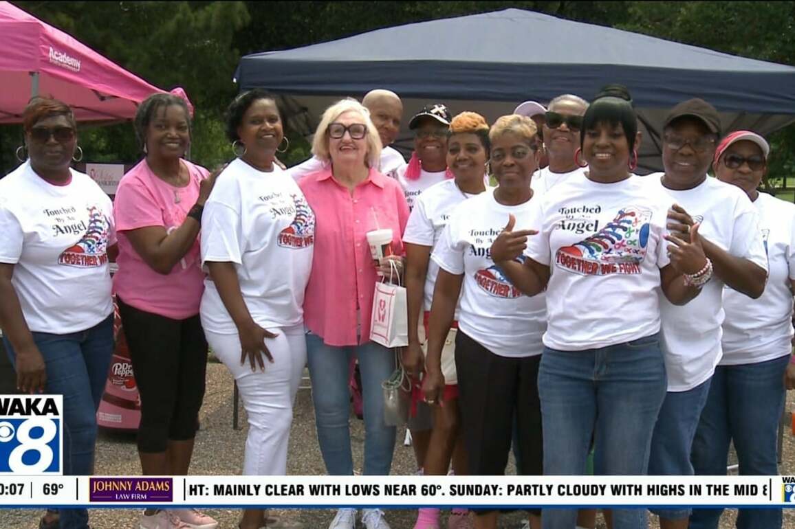 Community Gathers in Pink to Raise Breast Cancer Awareness at Woodmere Park - WAKA 8