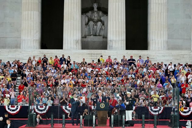Trump Presents &#039;Show of a Lifetime&#039; to Celebrate Independence Day