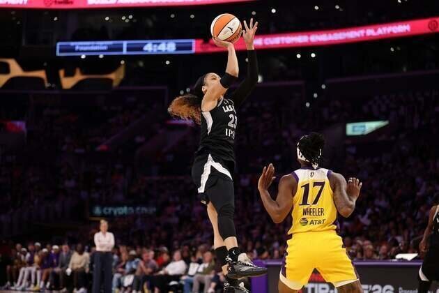 Aces hope return matchup with Sparks proves just as beneficial