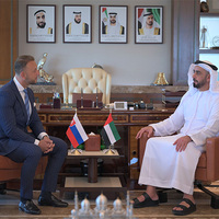 Saif bin Zayed meets Slovak Interior Minister