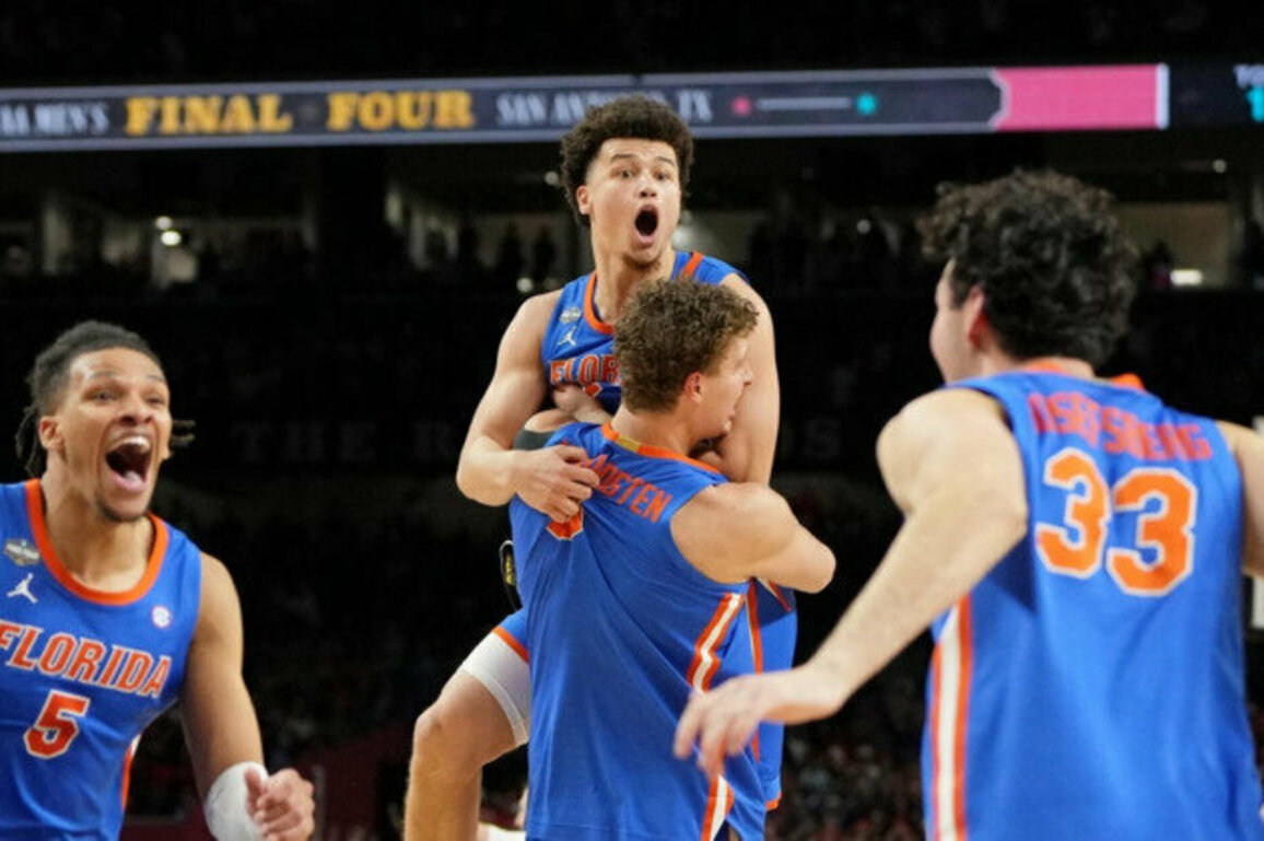 Florida squeaks past Houston to capture NCAA men's basketball title