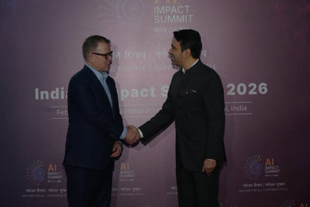Finland's Prime Minister Petteri Orpo arrives in India to attend the AI Impact Summit