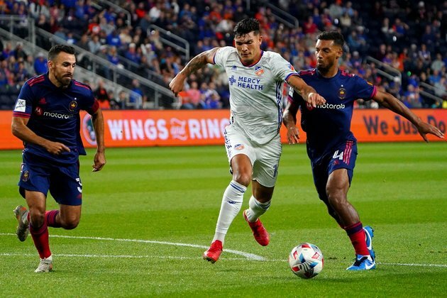 Luka Stojanovic's late goal lifts Fire past FC Cincinnati