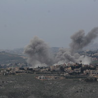 LEBANON-KFAR TEBNIT-ISRARL-ATTACKS