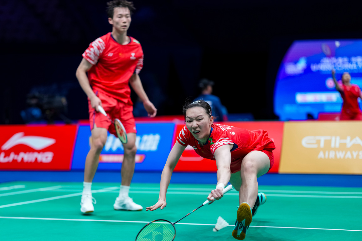 (SP)CHINA-SHENZHEN-BADMINTON-CHINA MASTERS-MIXED DOUBLES(CN)