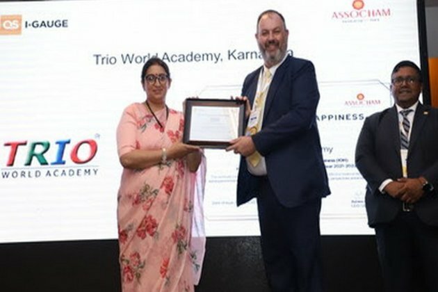 TRIO World Academy honoured with 'Institution of Happiness' award from QS I-GAUGE