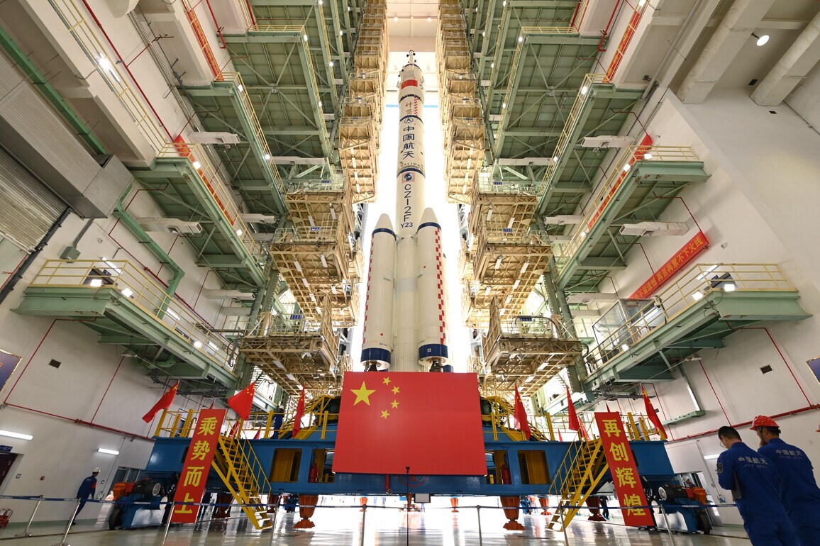 (EyesOnSci) CHINA-SHENZHOU-23-LAUNCH PREPARATION (CN)