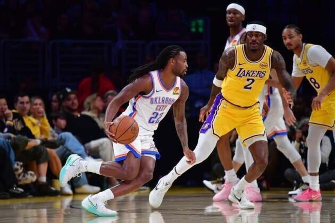 Shai Gilgeous-Alexander, Thunder manhandle short-handed Lakers