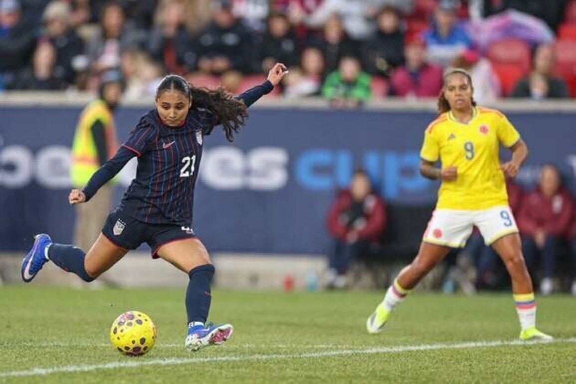Alyssa Thompson's tally lifts USWNT over Colombia to win SheBelievesCup
