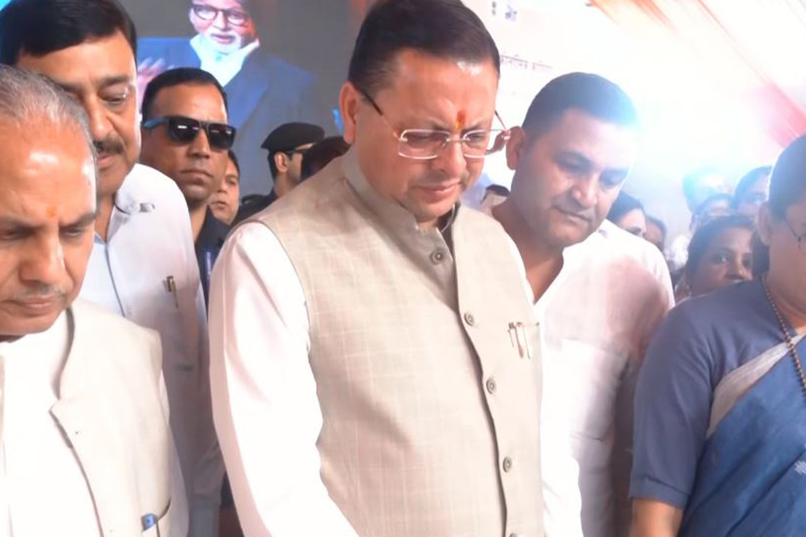 CM Dhami reviews arrangements at Jaswant Ground ahead of PM Modi's visit