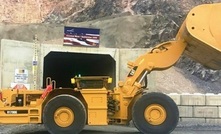 The operation features autonomous underground mobile equipmen