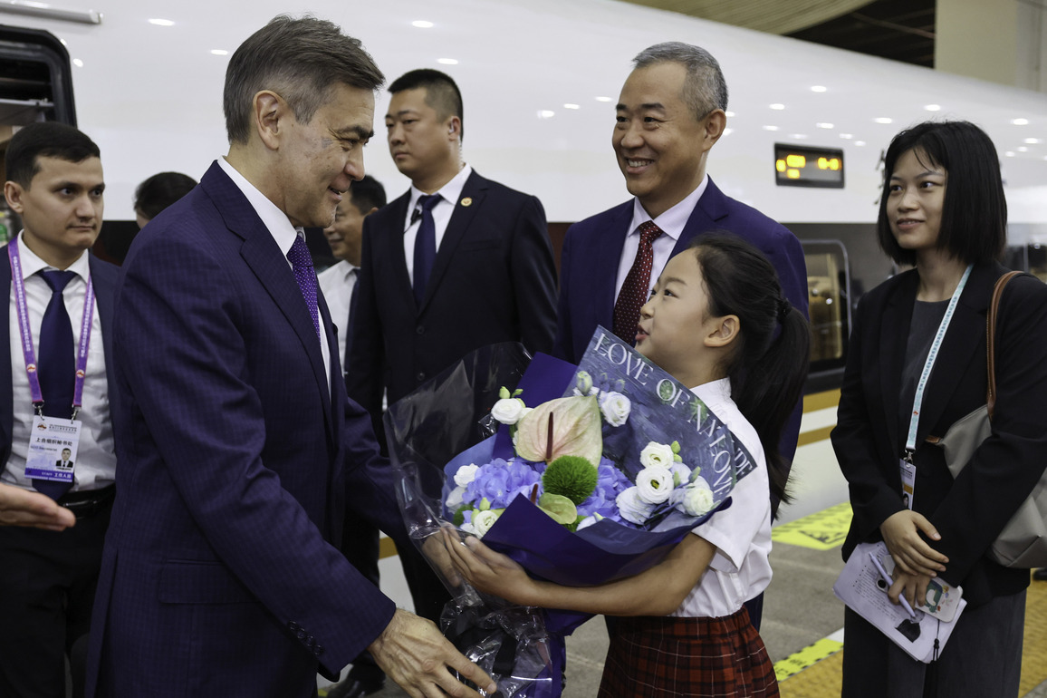 CHINA-BEIJING-SCO SECRETARY-GENERAL-ARRIVAL (CN)