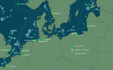 Could offshore wind power 'electric shipping highways'?