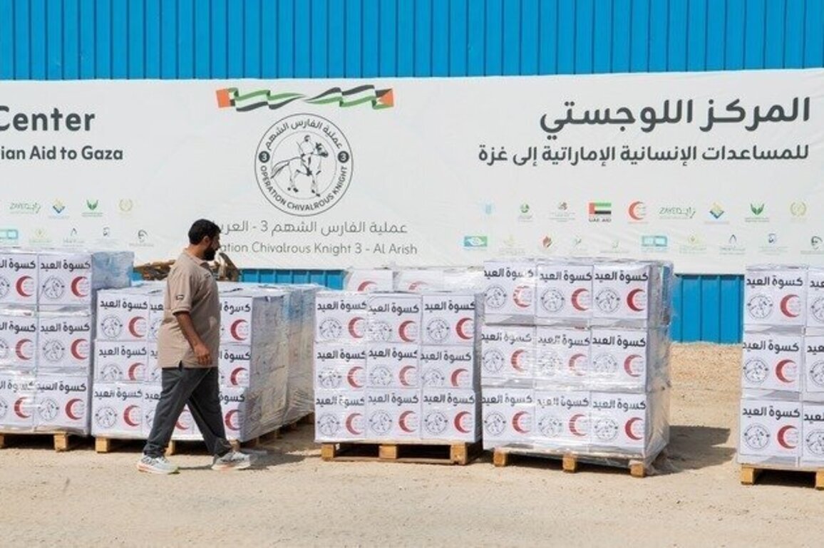 Four UAE aid convoys enter Gaza under 'Operation Chivalrous Knight 3'