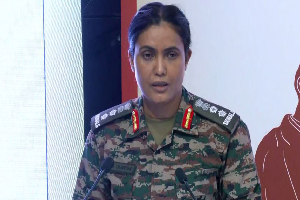 "War not only fought in bunkers, but also with bites, bandwidths": Col Sofiya Qureshi highlights role of youth during Op Sindoor