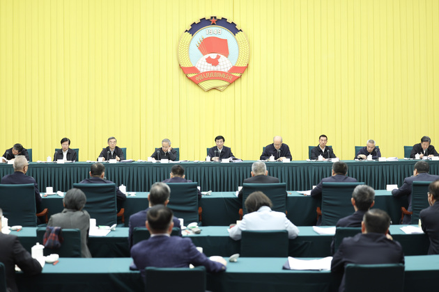 CHINA-BEIJING-CPPCC-WANG HUNING-BIWEEKLY CONSULTATION SESSION (CN)