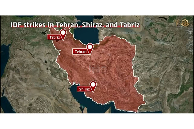 "Dozens of munitions dropped on command centres": Israel strikes across Iran cities Tehran, Shiraz, Tabriz