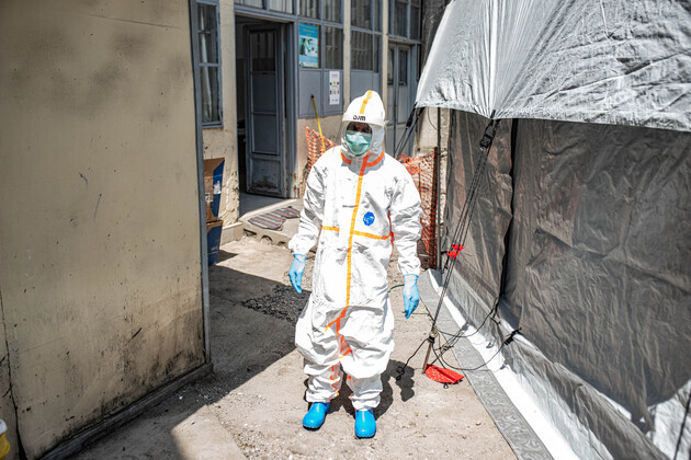 DR CONGO-GOMA-EBOLA OUTBREAK-TESTING CAPACITY