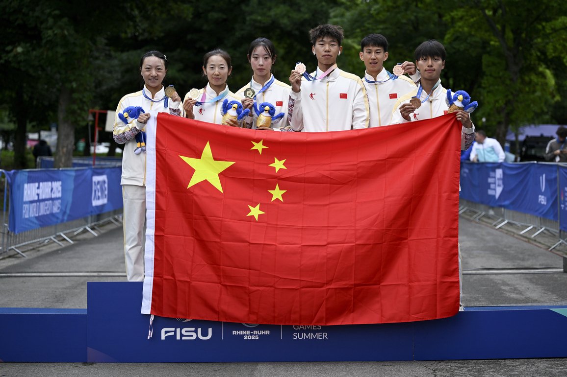 (SP)GERMANY-BOCHUM-RHINE-RUHR 2025-FISU WORLD UNIVERSITY GAMES-20KM RACE WALK