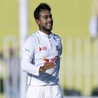 Bangladesh's Mehidy Hasan Miraz reaches 200 Test wickets milestone during Test against Zimbabwe