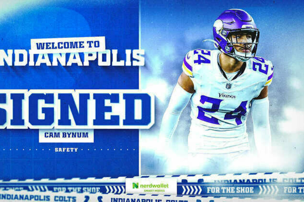Colts sign S Cam Bynum