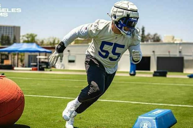 Braden Fiske 'full go' as Rams continue OTAs