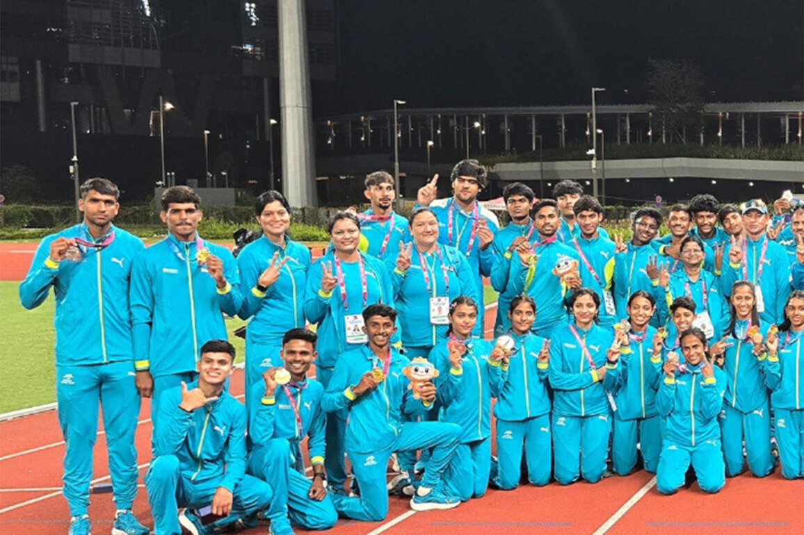 Asian U20 Athletics Championships: PM Modi congratulates Indian contingent for "outstanding performance"
