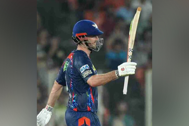 Mitchell Marsh's maiden IPL century, Pooran's blitz power LSG to 235/2 against GT