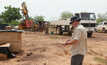 Drilling at Sanbrado in Burkina Faso