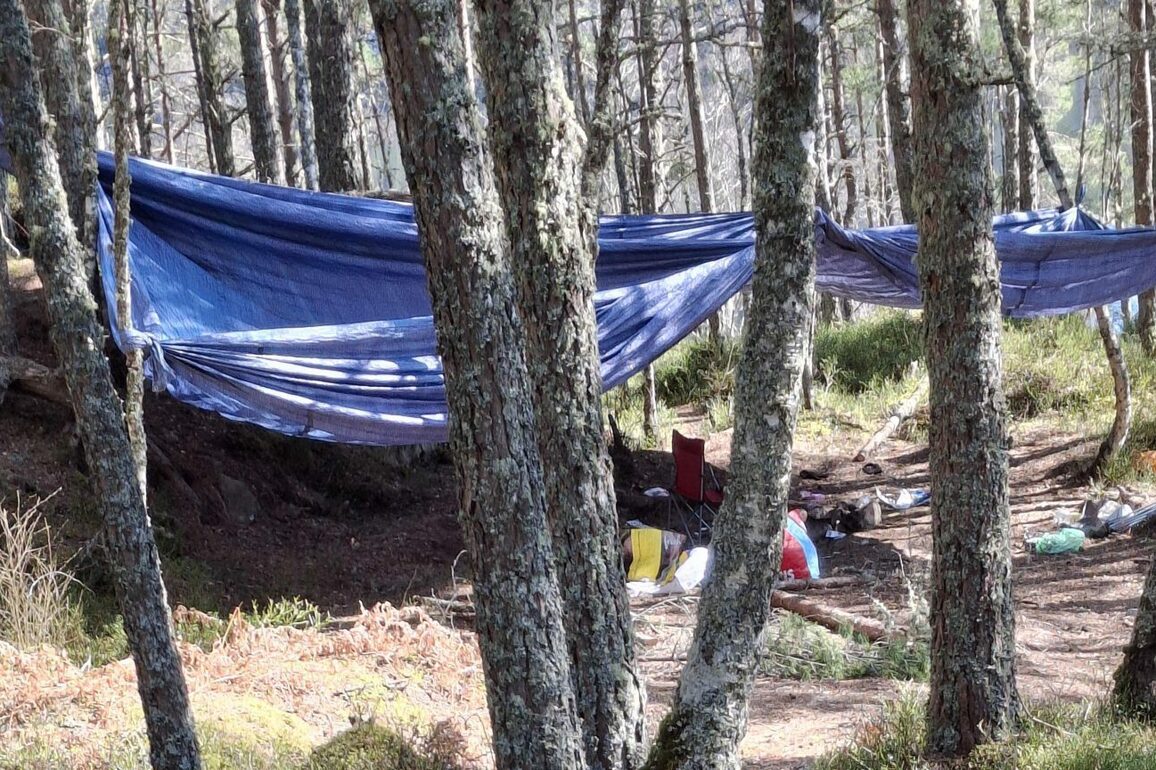 Campers leave Glen Affric 'disaster site' due to abandoned camp