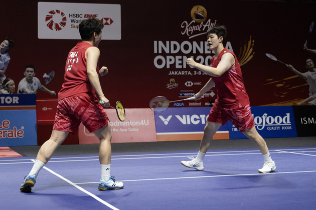 (SP)INDONESIA-JAKARTA-BADMINTON-INDONESIA OPEN-WOMEN'S DOUBLES