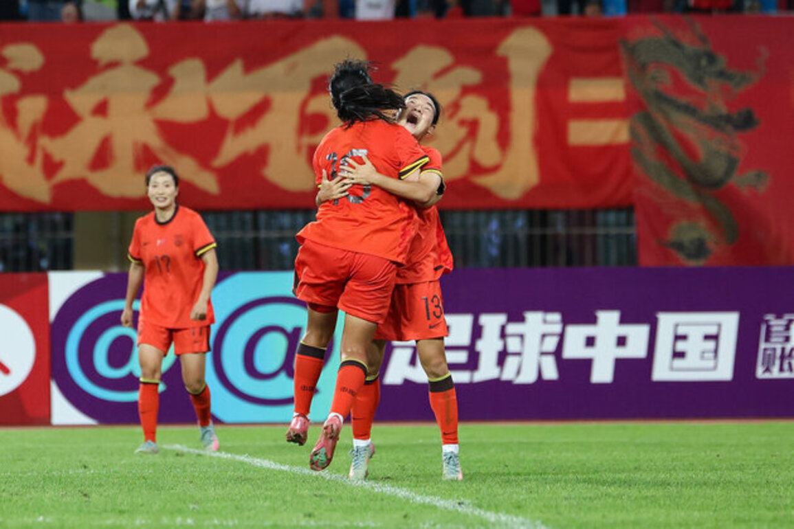 China thrash Cambodia 7-0 in U20 Women's Asian Cup qualifier