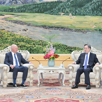 CHINA-BEIJING-DING XUEXIANG-GOLDMAN SACHS-CEO-MEETING (CN)