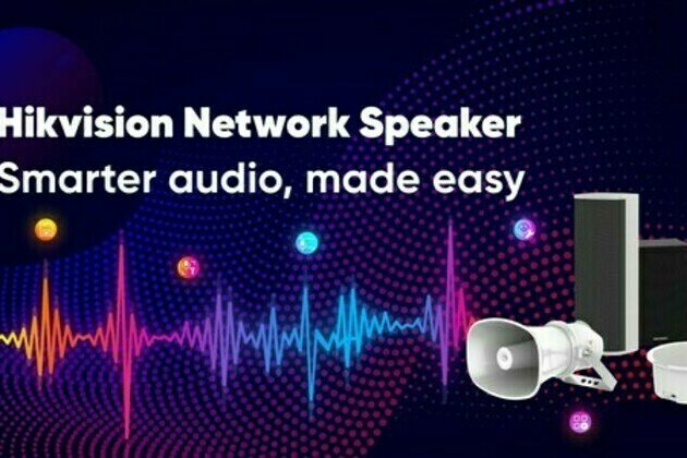 Hikvision announces new audio product line, unveiling range of network speakers
