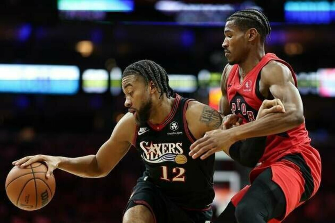 76ers overcome slow start to end Raptors' win streak