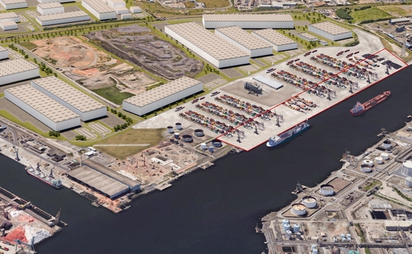 CGI illustration of the £90m South Bank Quay plan announced by the Tees Valley Mayor