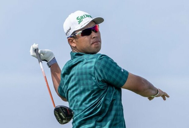 Hideki Matsuyama holds 1-shot edge on Collin Morikawa at The Sentry