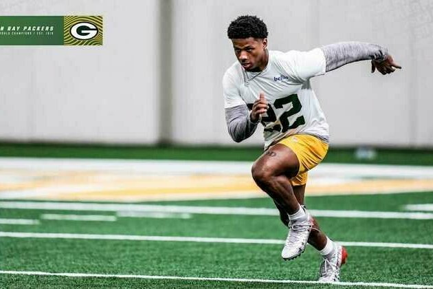 Packers WR Matthew Golden wears motivation on his chest