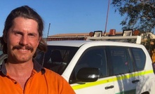 Artemis geologist Tony Sheehan