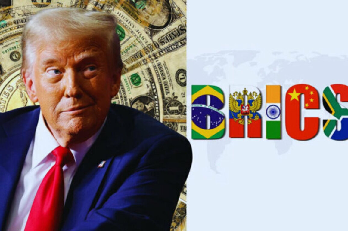 'BRICS Was an Attack on the Dollar', Says Trump