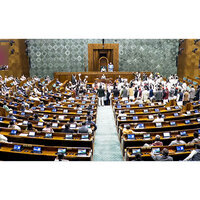 Lok Sabha passes Motion of Thanks amid Opposition sloganeering, adjourned till 2 pm