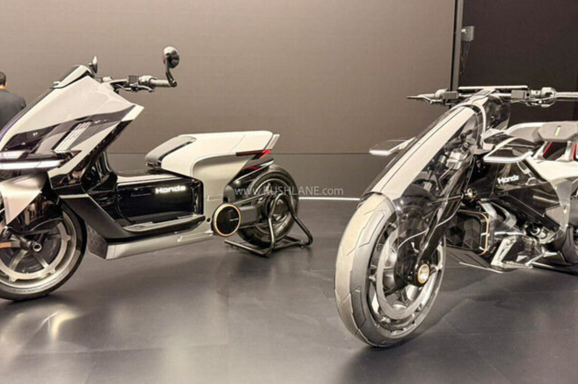 Honda EV Outlier Concept Unveiled  Shows Future Bike Designs
