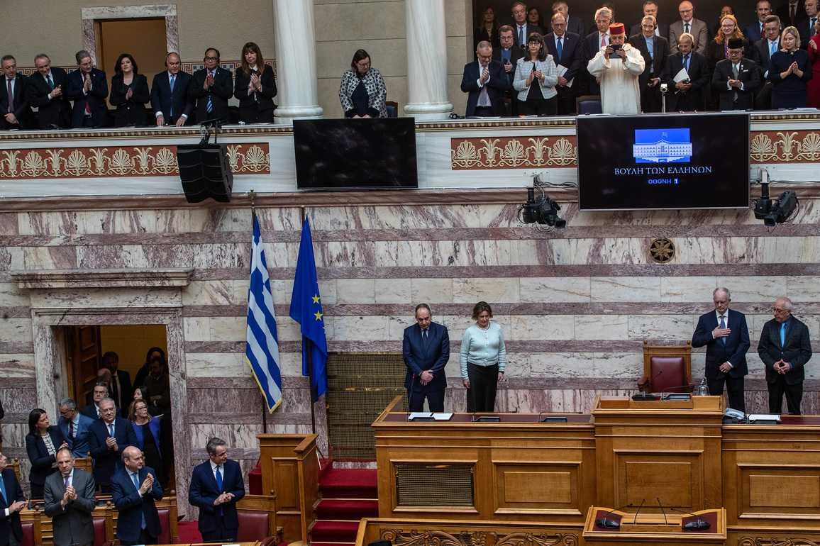 GREECE-ATHENS-NEW PRESIDENT-SWEARING-IN