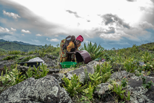 DR CONGO-SAKE-DISPLACED PEOPLE-DAILY LIFE