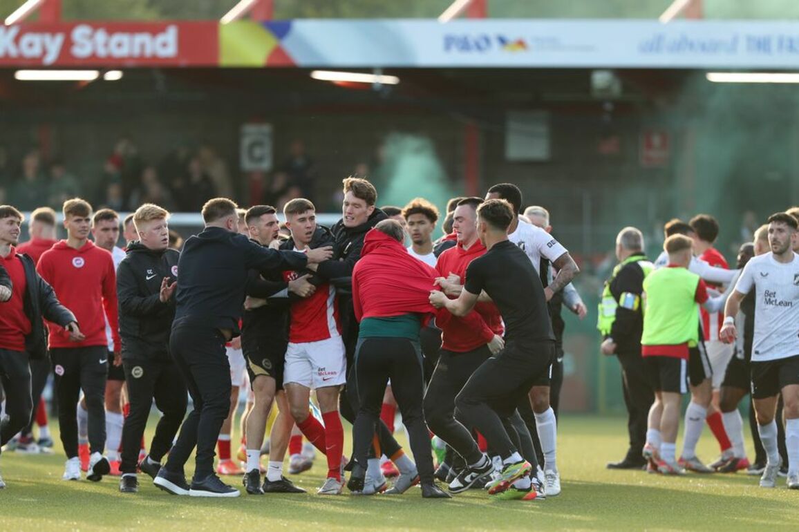Glentoran players hit with lengthy bans ahead of European play-offs