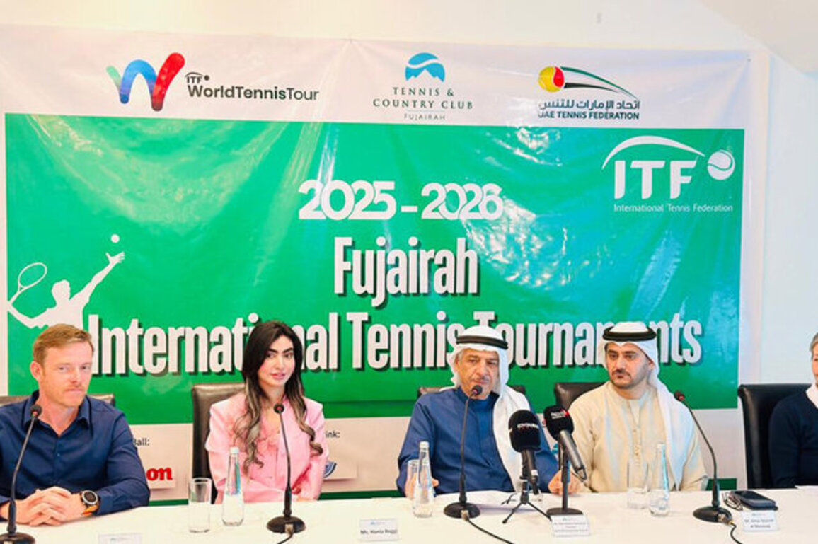 Fujairah to host three major international tennis tournaments