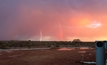  The skies light up over the Yangibana project in WA