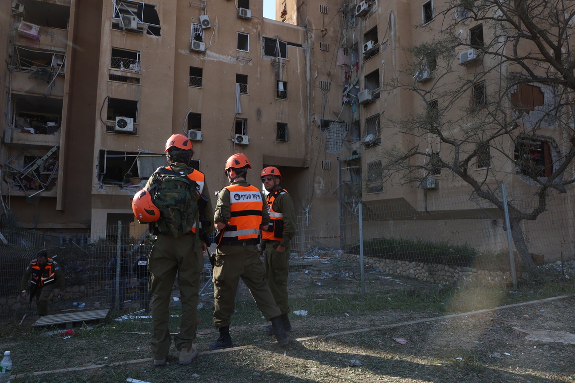 ISRAEL-BE'ER SHEVA-MISSILE-ATTACK