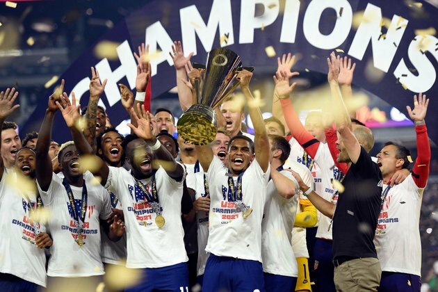 US Junior Varsity Lineup Upsets Mexico 1-0 to Win Gold Cup