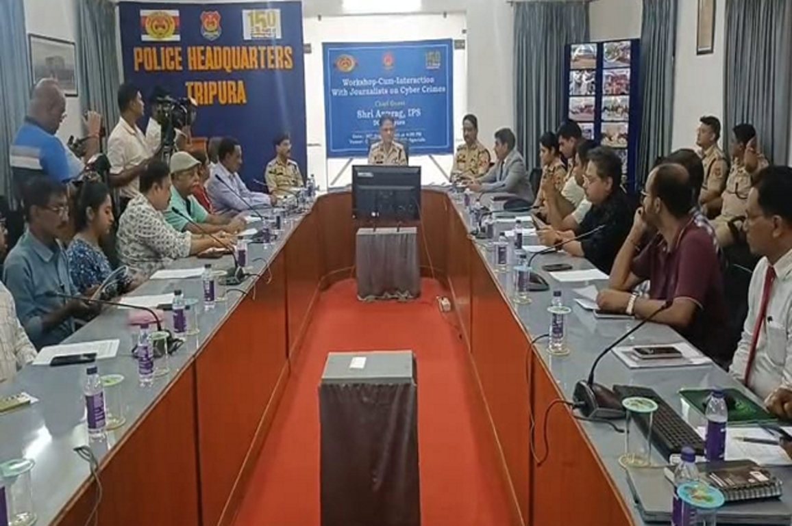 Cybercrime awareness program organised in Tripura to involve media as key ally